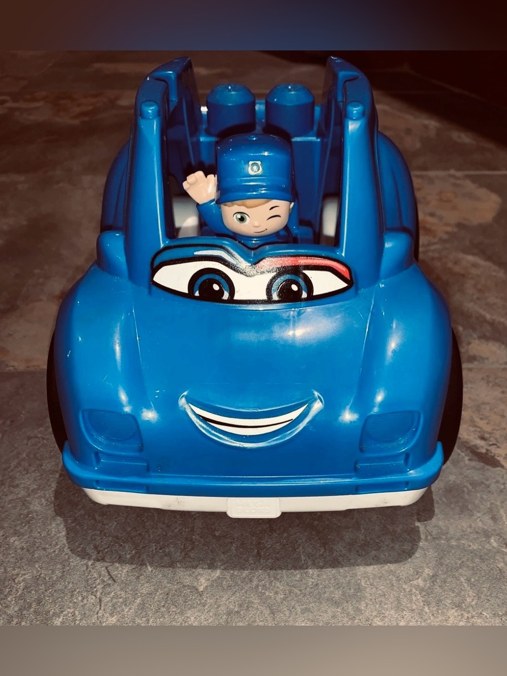 Mega Bloks First Builders Police Car and Officer